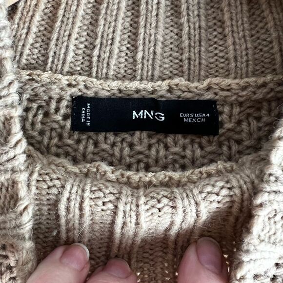 Mango Knitted Perkins Sweater Dress - Picture 9 of 12